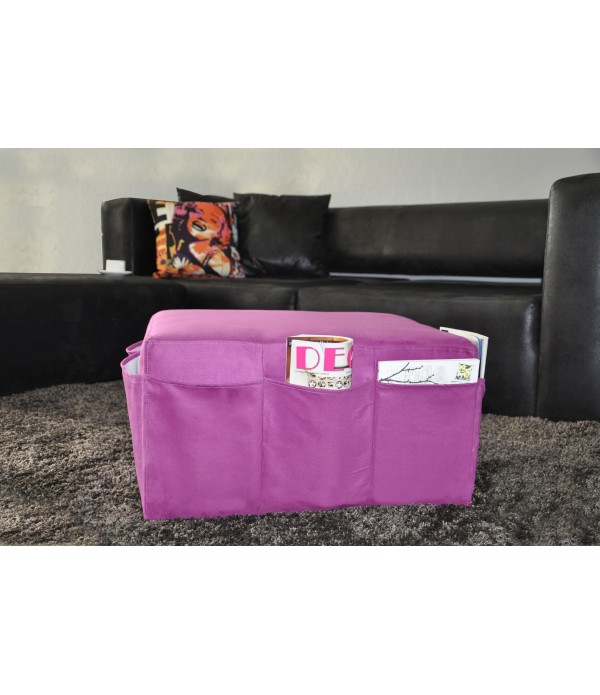 POUF PVM AVEC VIDE POCHES