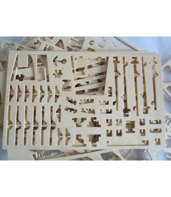 BULL- PUZZLE 3D EN BOIS