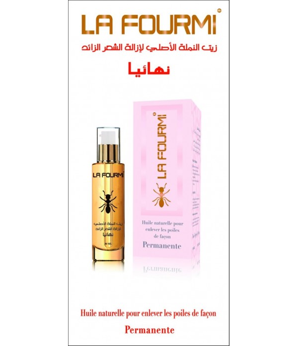 HUILE DE FOURMIS PONERA - Epilation Naturelle Définitive