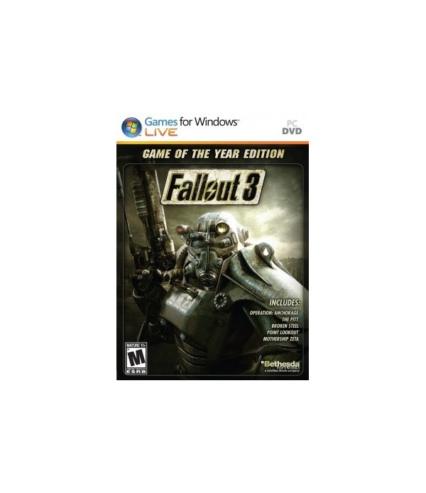 Fallout 3 GOTY Edition Pc-Clé au Maroc | BOUTIKA.MA