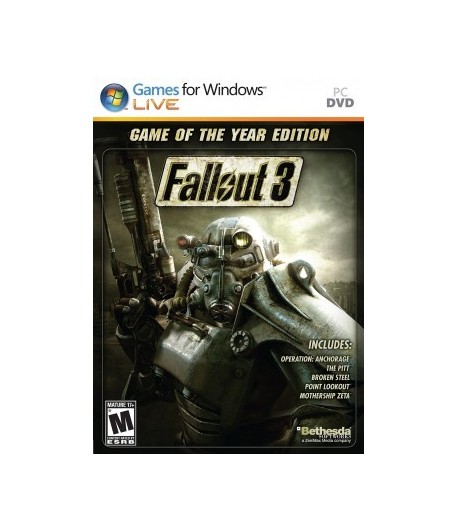 Fallout 3 GOTY Edition Pc-Clé Fallout 3 GOTY Edition Pc-Clé