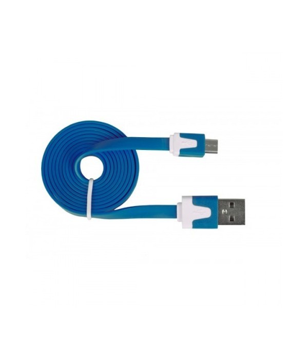 URBAN FACTORY Flat Câble Bleu