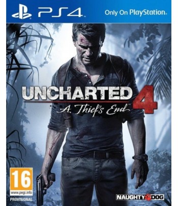 PLAYSTATION 4 + UNCHARTED 4 A THIEF'S END