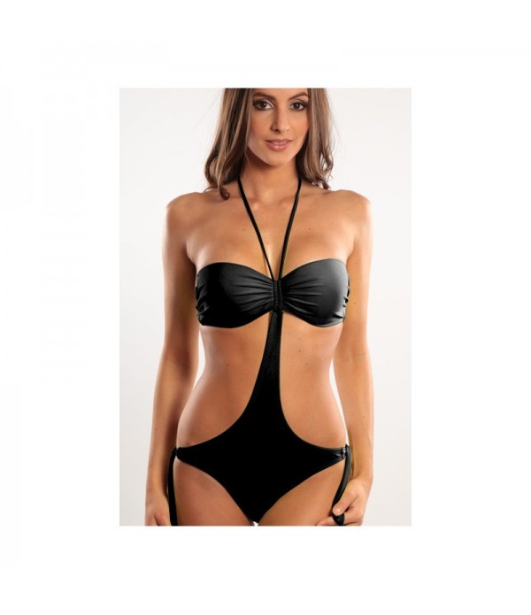 Maillot de Bain Femmes Trikini Noir au Maroc