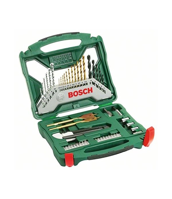 BOSCH Coffret X-Line Titane de 50 pièces