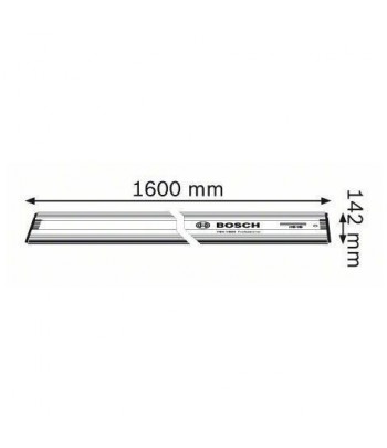 BOSCH Rail De Guidage 1,6M Fsn 1600 pour Scie Circulaire