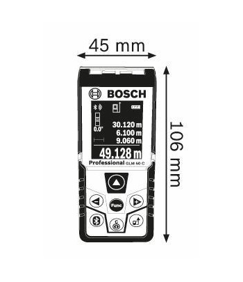 BOSCH Télémètre laser GLM 50 C