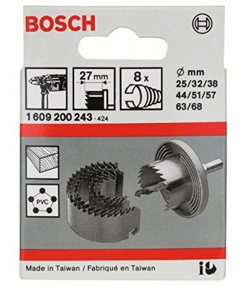 BOSCH Coffret Scie Trepan Sheetmetal  9 Pièces