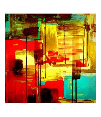 Tableau décoratif Abstract painting composition