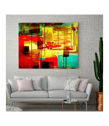 Tableau décoratif Abstract painting composition