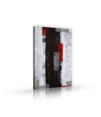 Tableau décoratif Red and Grey Abstract