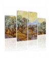Tableau décoratif Van Gogh Olive Trees Quadriptyque Tableau décoratif Van Gogh Olive Trees Quadriptyque