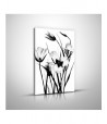 Tableau décoratif Flowers in black Tableau décoratif Flowers in black