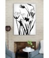 Tableau décoratif Flowers in black Tableau décoratif Flowers in black