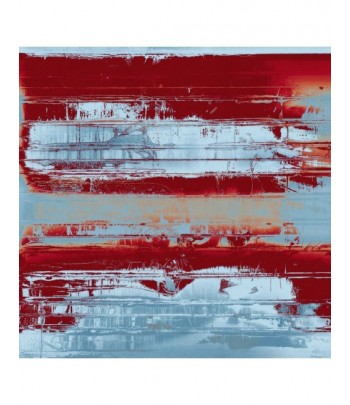 Tableau décoratif Grunge in red and teal