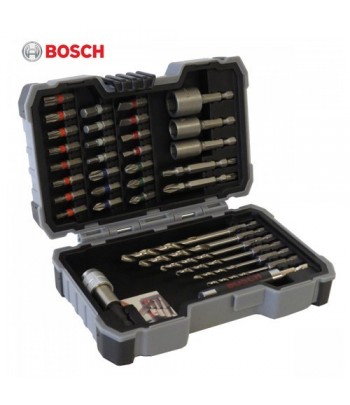 BOSCH Set de 35 pièces de vissage et perçage métal