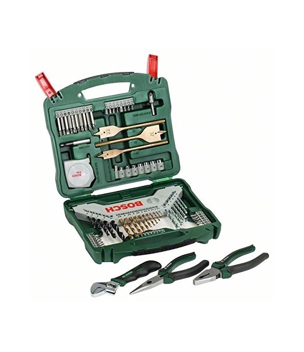BOSCH Coffret 70pcs X-LINE + Pinces