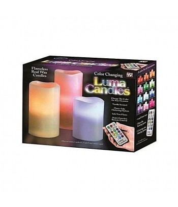 Bougies LED Multicouleurs