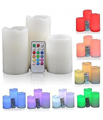 Bougies LED Multicouleurs