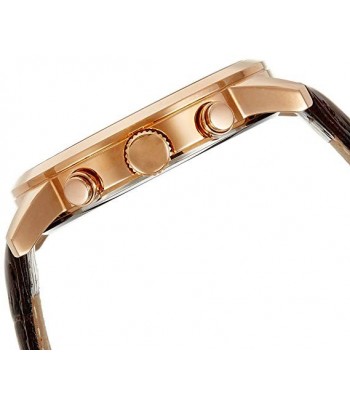 GUESS Montre en Cuir Marron
