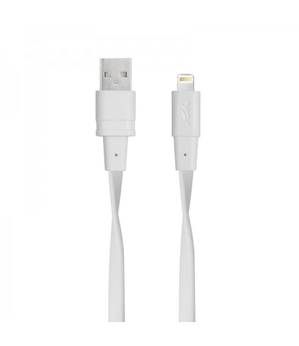 RIVAPOWER câble MFi Lightning 1.2m blanc
