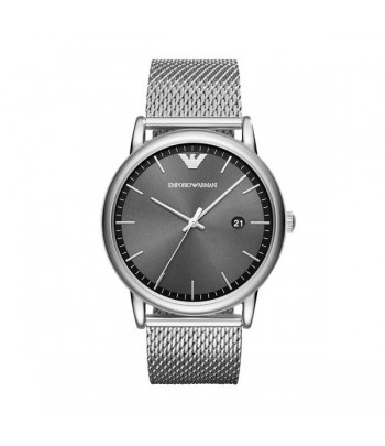 Emporio Armani Montre Homme Acier Poli Ronde