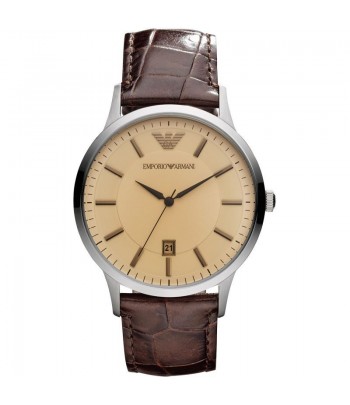 Emporio Armani Montre homme Cuir