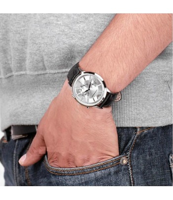 Emporio Armani Montre Homme Cuir Noir