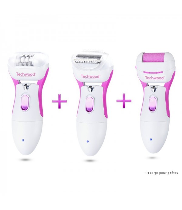 Techwood 3 en 1 Epilateur-Rasoir-Râpe Maroc - 1