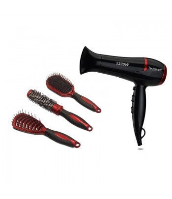 Techwood Ensemble Sèche Cheveux "Pro" Maroc - 1