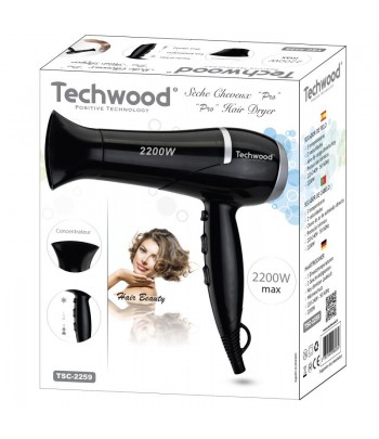 Techwood Sèche Cheveux Pro Maroc - 2