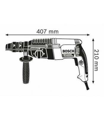 BOSCH Perforateur SDS plus GBH 2-26 F Professional Maroc - 4