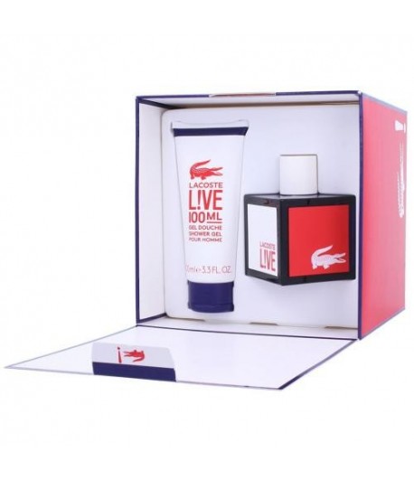 lacoste live shower gel