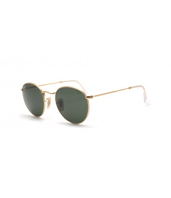 Lunettes de soleil Ray-Ban Round Metal Or Maroc - 4