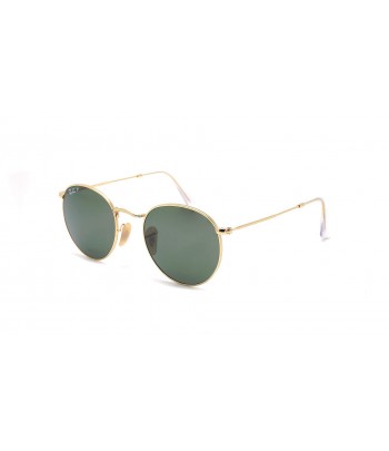 Lunettes de soleil Ray-Ban Round Metal Or - Medium Maroc - 4