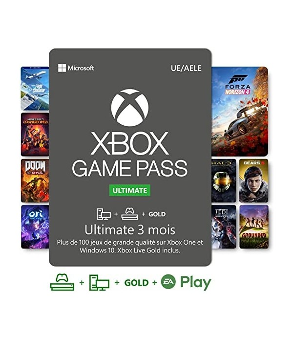 ABONNEMENT XBOX GAME PASS ULTIMATE au Maroc