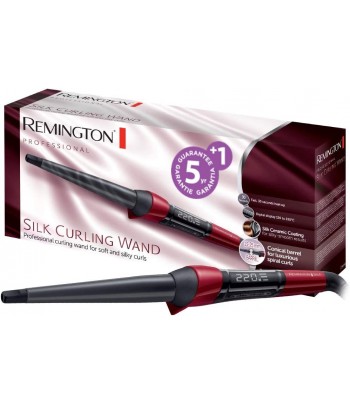 Remington Boucleur Conique Céramique Silk, Soin Protéine De Soie Maroc - 1