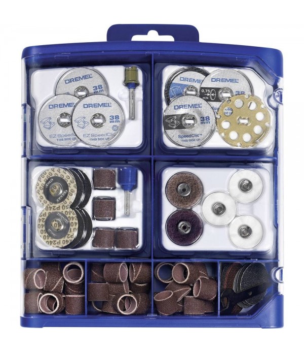 DREMEL Set d'accessoires EZ SpeedClic 725, 70 pcs Maroc - 1