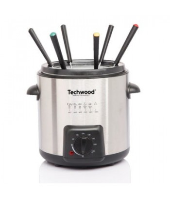 TECHWOOD Fondue & Friteuse Inox 2 en 1 Maroc - 1