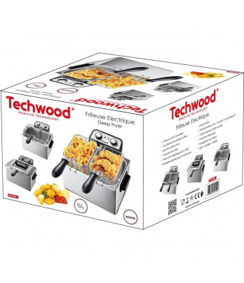 TECHWOOD Friteuse Inox 5L Maroc - 5