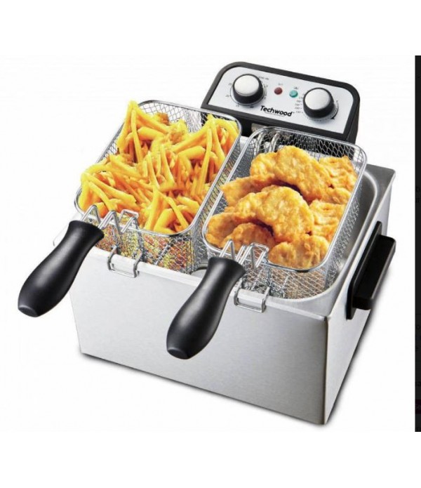 TECHWOOD Friteuse Inox 5L Maroc - 1