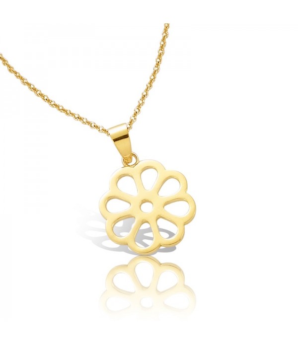 Pendentif Fleur Ajourée Maroc - 1