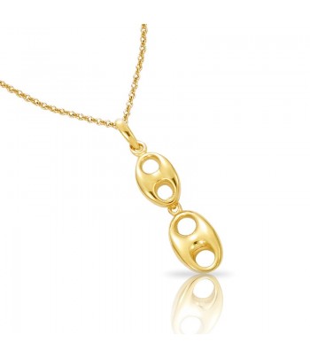 Pendentif Grains De Café – Doré Maroc - 1
