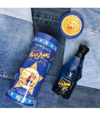 VERSACE Blue Jeans pour Homme Maroc - 3
