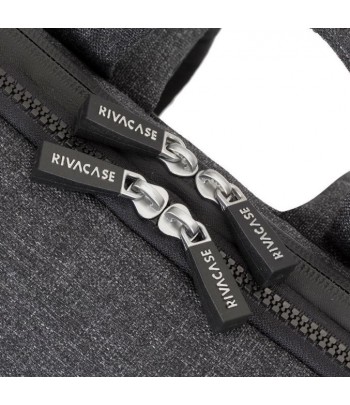 RIVACASE Sac à dos pour ordinateur portable - Gris Maroc - 4