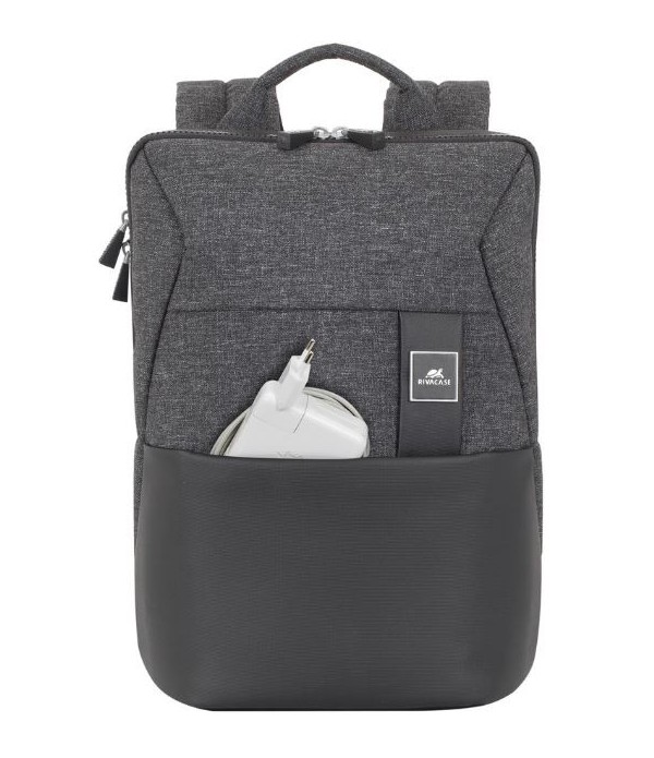 RIVACASE Sac à dos pour ordinateur portable - Gris Maroc - 1