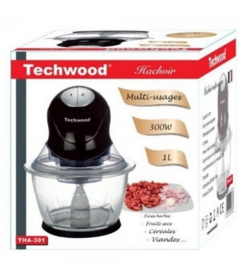 Techwood Mini Hachoir Bol Verre 300W Maroc - 2