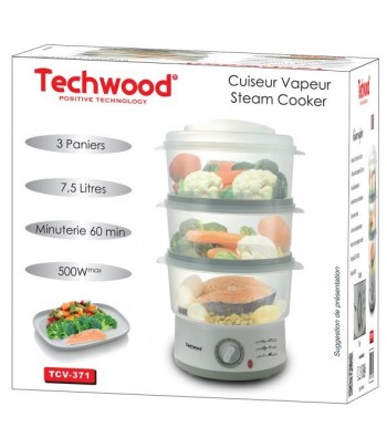 Techwood Cuiseur Vapeur Maroc - 2