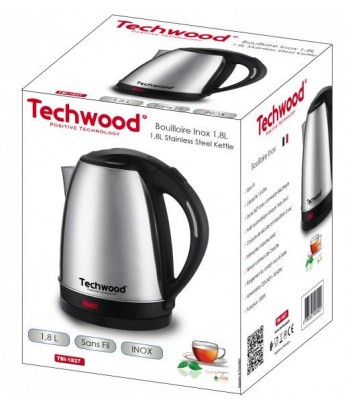 Techwood Bouilloire Inox 1,8L Sans Fil Maroc - 2