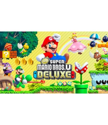 New Super Mario Bros. U Deluxe Switch Clé Maroc - 1